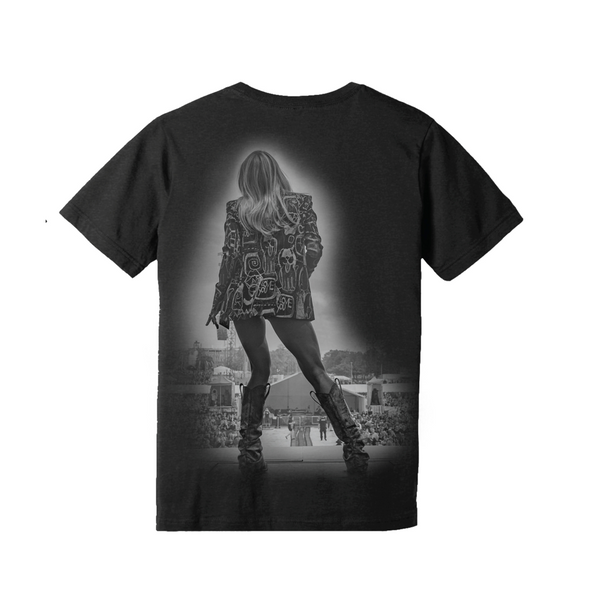Live Performance Photo T-Shirt Back