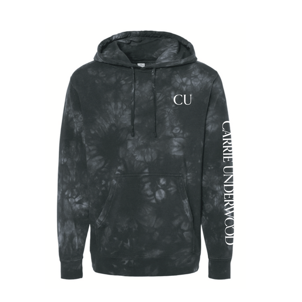 CU Black Tie Dye Hoodie