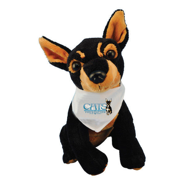 Ace Plush with C.A.T.S. Foundation Bandana