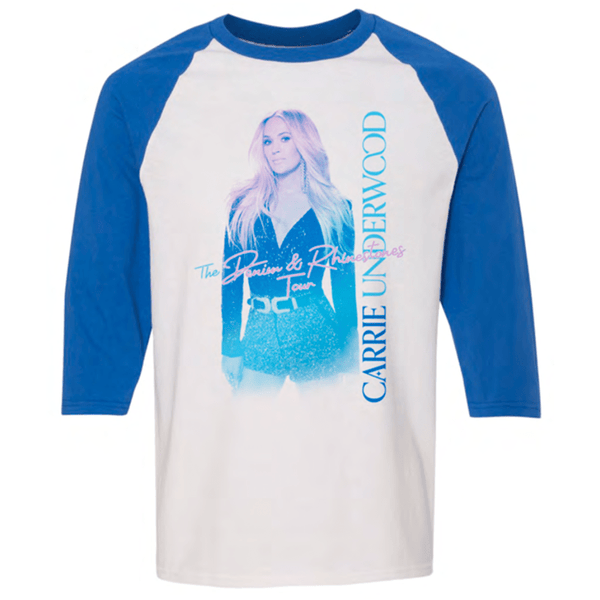 Blue Denim & Rhinestones Tour Raglan
