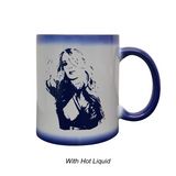 Blue Color Changing Carrie Mug