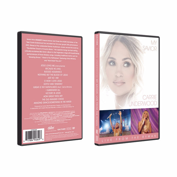 My Savior Live From The Ryman Dvd Carrie Underwood Online Store