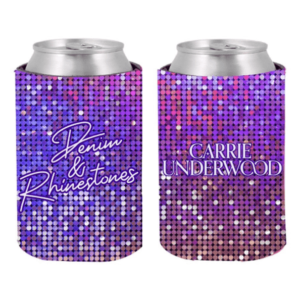 Denim & Rhinestones Koozie