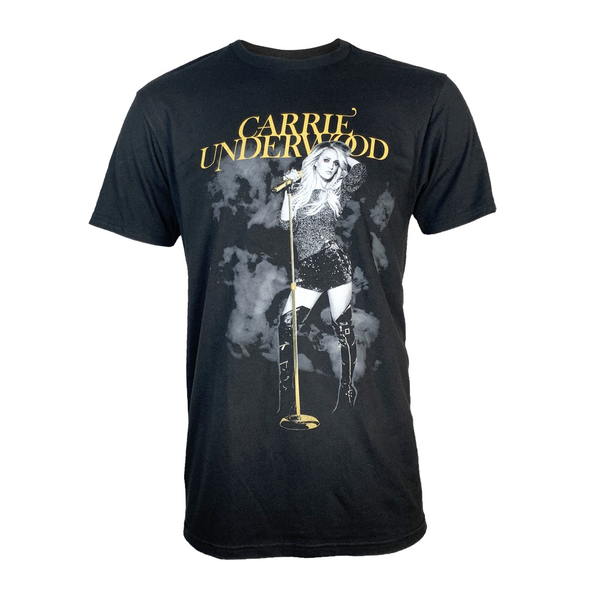 The Cry Pretty Tour 360 Standing Mic Itinerary T-Shirt
