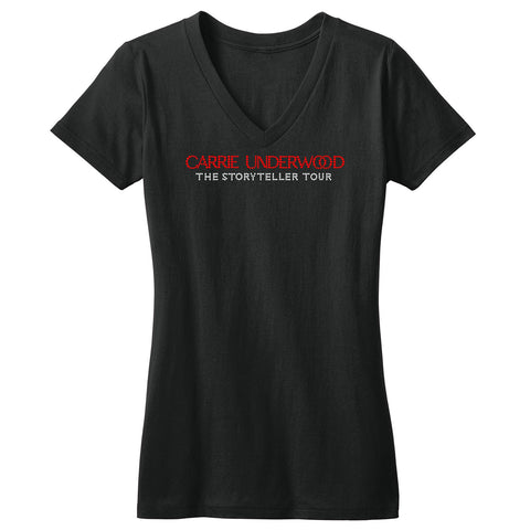 Ladies Bling V-Neck