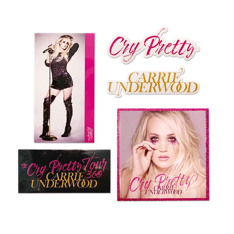 The Cry Pretty Tour 360 Sticker Pack