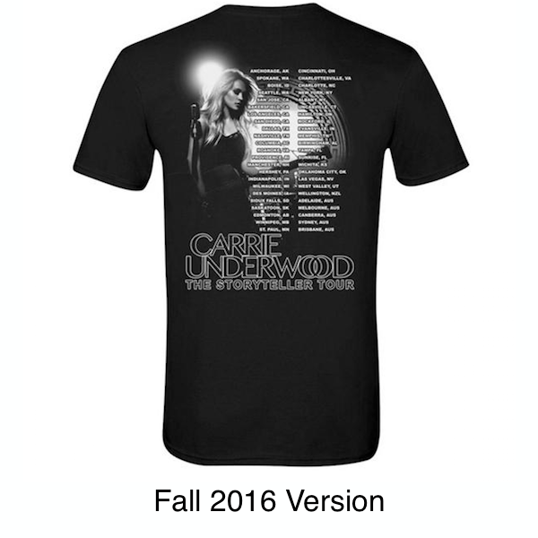 Live Music Itinerary T-Shirt