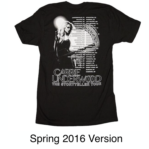 Live Music Itinerary T-Shirt