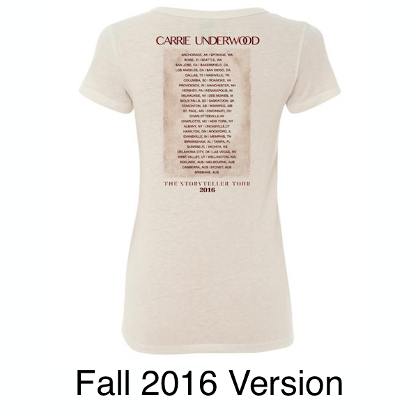 Ladies Natural Itinerary T-Shirt