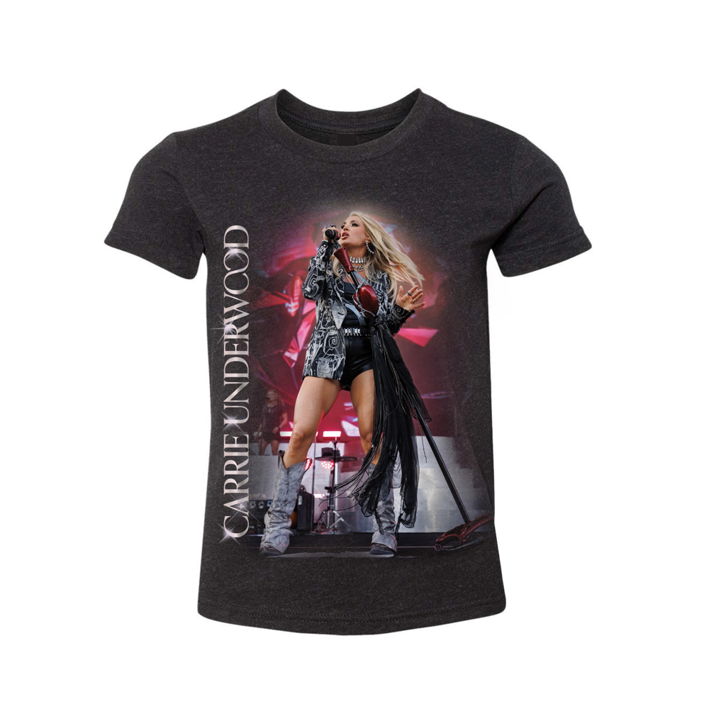 Youth Live Performance Photo T-Shirt – Carrie Underwood