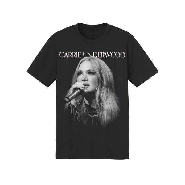 Black & White Live Photo Tee Front