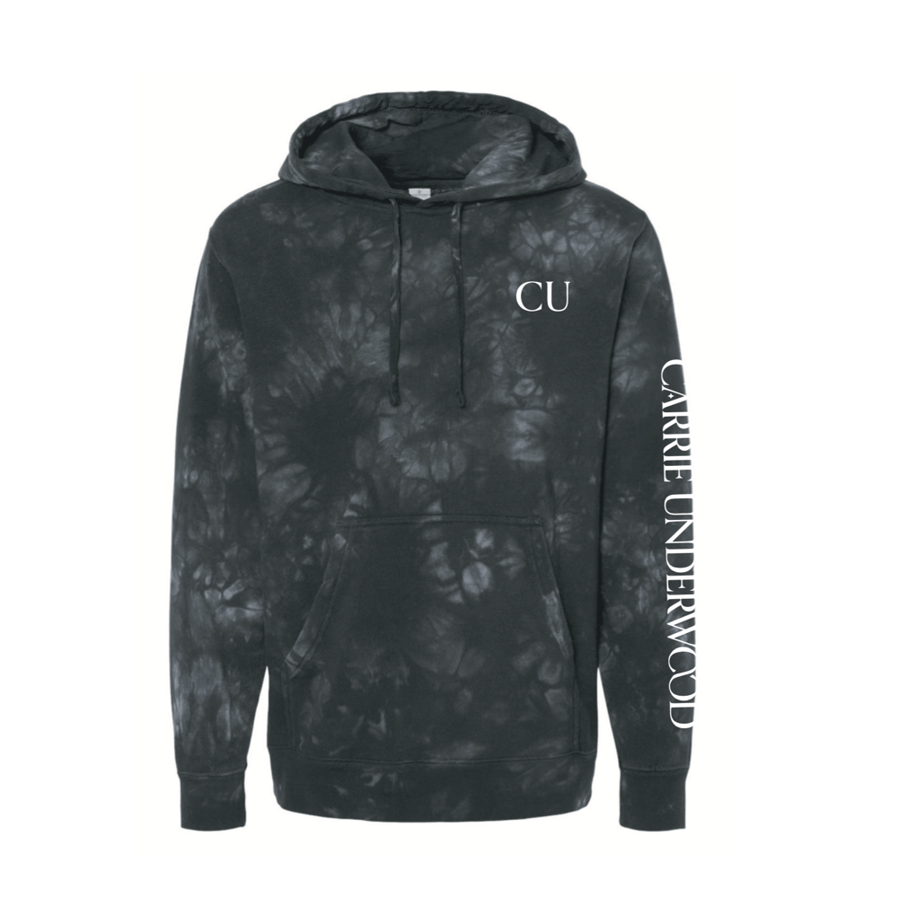 CU Black Tie Dye Hoodie – Carrie Underwood Online Store