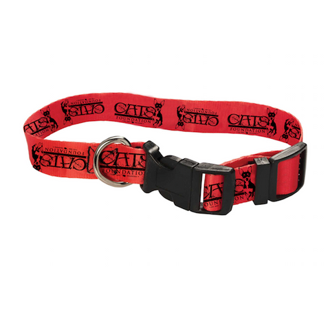 C.A.T.S. Foundation Large Red Collar
