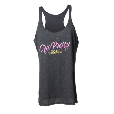 "Cry Pretty" Racerback Tank Top