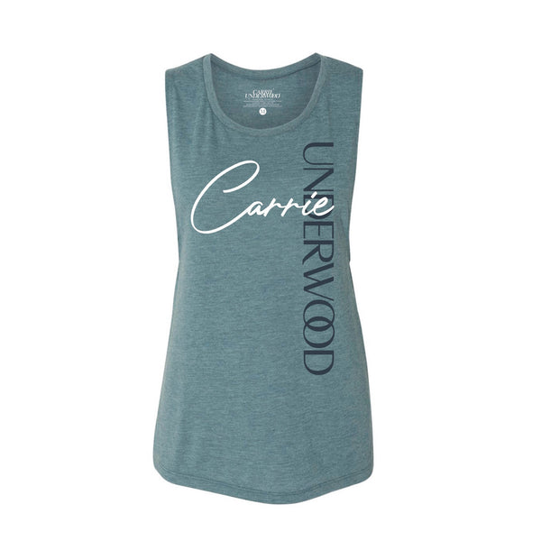 Ladies Teal Tank