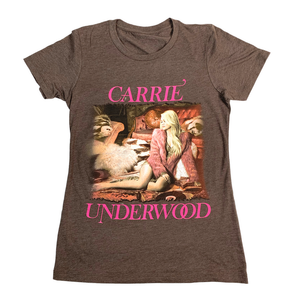 Ladies Cry Pretty Espresso Itinerary T-Shirt