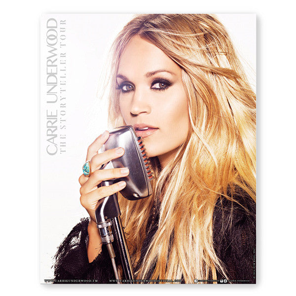 Carrie Mic 8"x10" Print