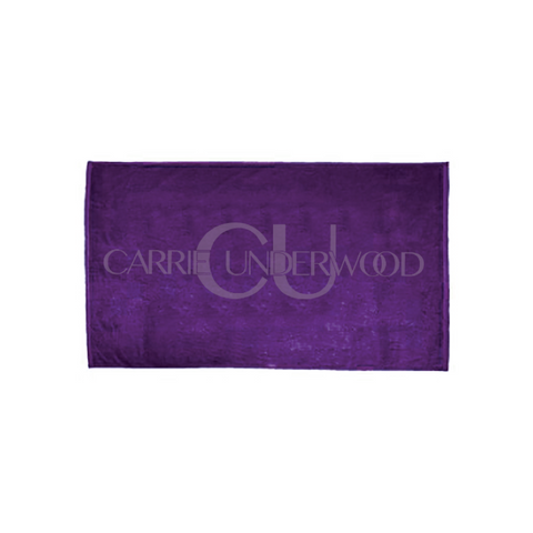 Purple Logo XL Beach Towel
