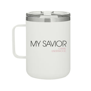 My Savior Camper Mug with Lid