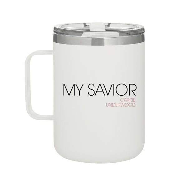 My Savior Camper Mug with Lid