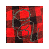 Red Flannel Pajama Shorts