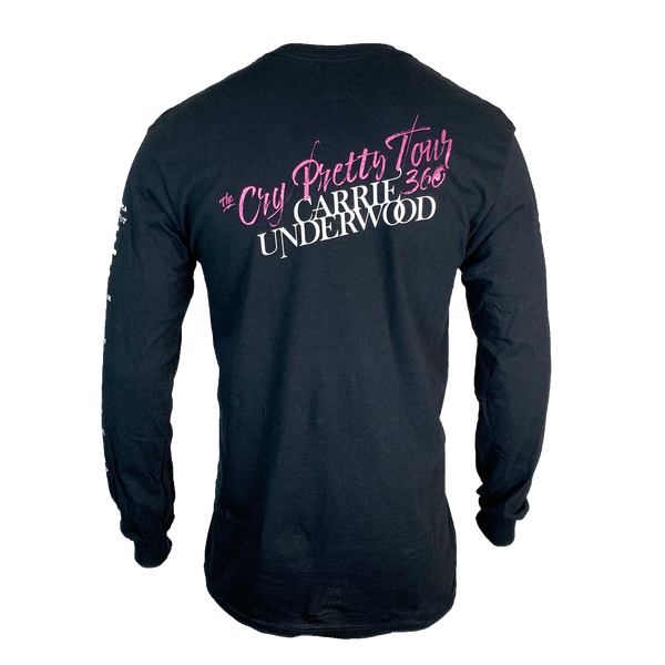 The Cry Pretty Tour 360 Itinerary Long Sleeve Shirt