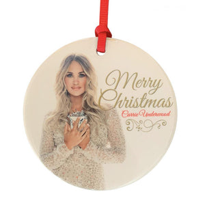 Silver Dress Ceramic Ornament