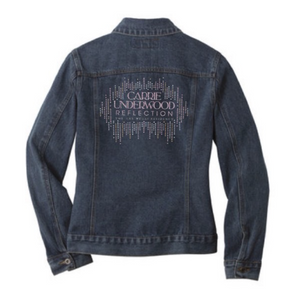 REFLECTION Rhinestone Denim Jacket