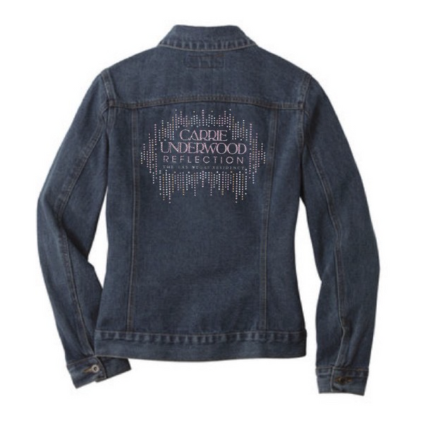 REFLECTION Rhinestone Denim Jacket