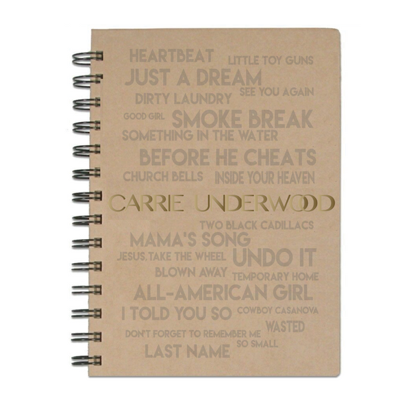 Song Title Spiral Notebook