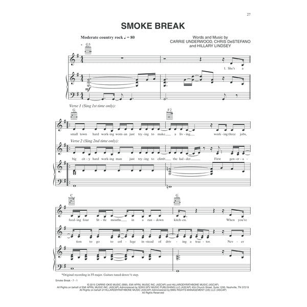 Carrie Underwood - Storyteller Songbook