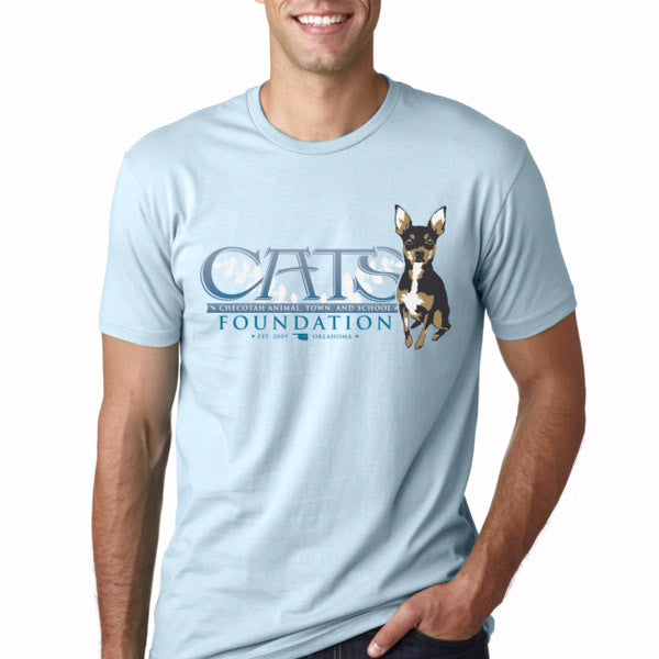C.A.T.S. Foundation T-Shirt (Baby Blue)