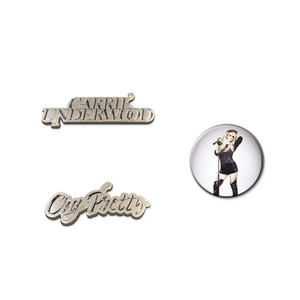 The Cry Pretty Tour 360 Enamel Pin Set