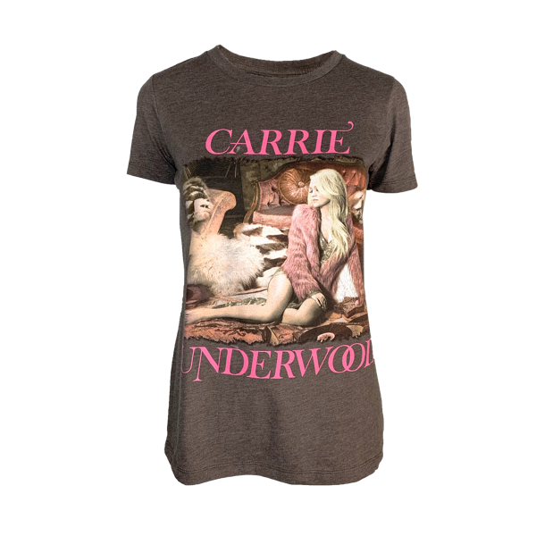 Ladies Cry Pretty Espresso Itinerary T-Shirt