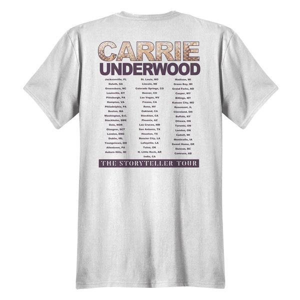 Ivory Itinerary T-Shirt