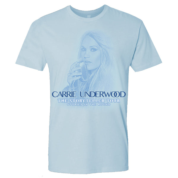 Ice Blue Admat Carrie T-Shirt