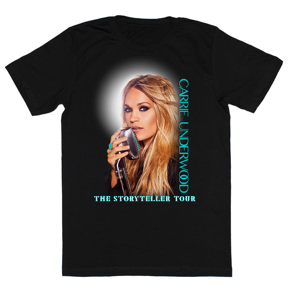 Black Glitter Storyteller Tour T-Shirt