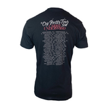The Cry Pretty Tour 360 Full Face Itinerary T-Shirt