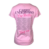 Ladies Pink Itinerary T-Shirt