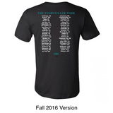 Black Glitter Storyteller Tour T-Shirt