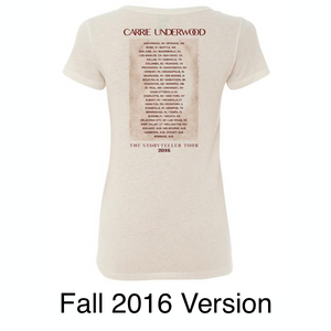 Ladies Natural Itinerary T-Shirt