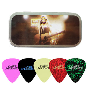 The Storyteller Tour Guitar Pick Tin with 5 Picks